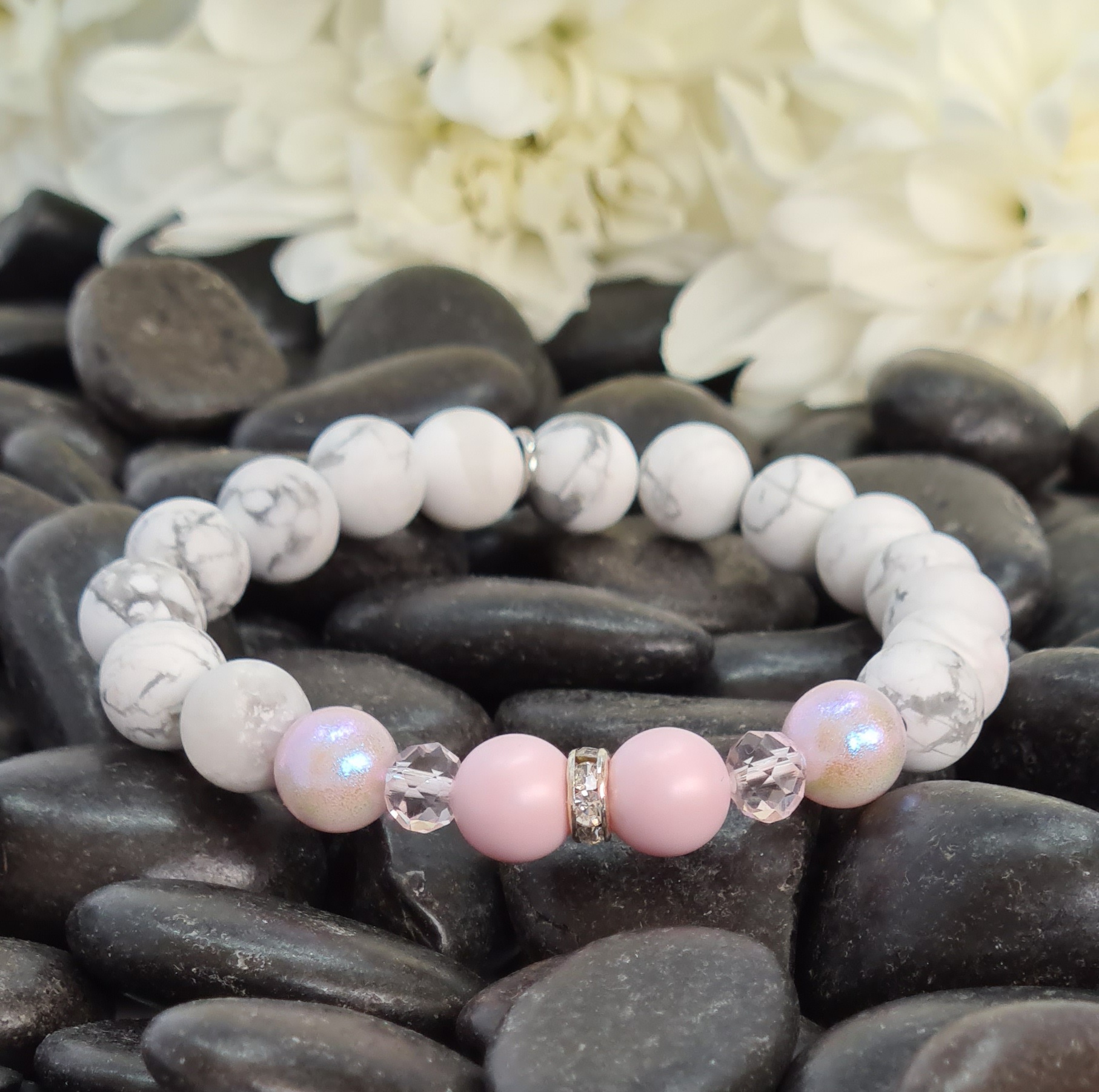 Howlit- Swarovski Pastel Dream karkötő kristályüveg és strasszos kiegészítőkkel - Image 2