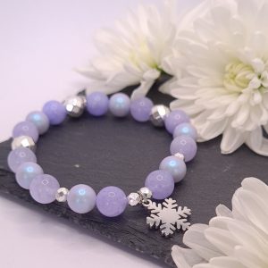 Angelit Faith karkötő Swarovski gyöngyökkel