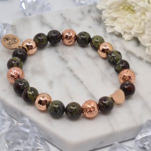 Sárkányvér Pure Love karkötő rose gold kiegészítőkkel